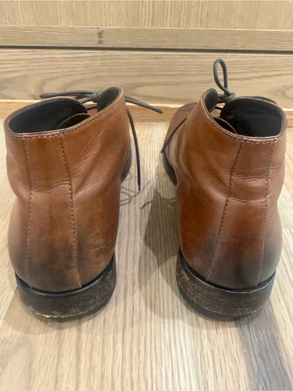 To Boot  New York Leather Brown Chukka Boot